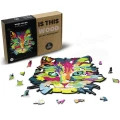 puzzle z kotem , nasycone kolory