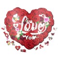 Puzzle drewniane Serce | Heart with Love | 320 elementów | A2