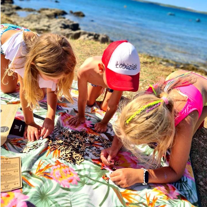 Puzzle drewniane EKO